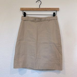 Banana Republic Linen Pencil Skirt